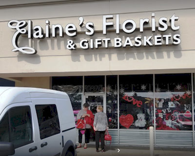 Elaines Florist shop exterior