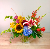 A Gathering of Blossoms Floral Arrangement