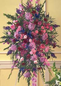 Standing Funeral Spray - Funeral Flowers