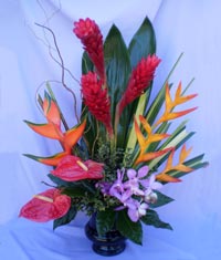 Tropical Sunset Floral Arrangement