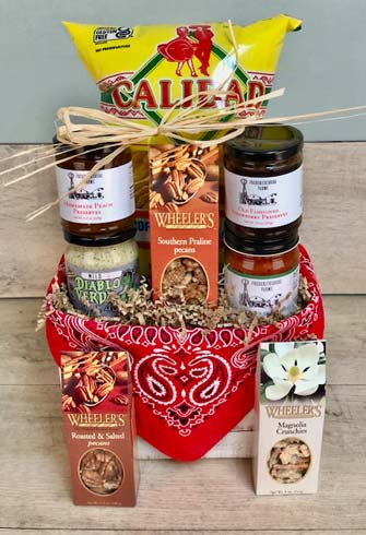 Howdy, Pard'ner! Texas Gift Basket - Elaine's Florist & Gift