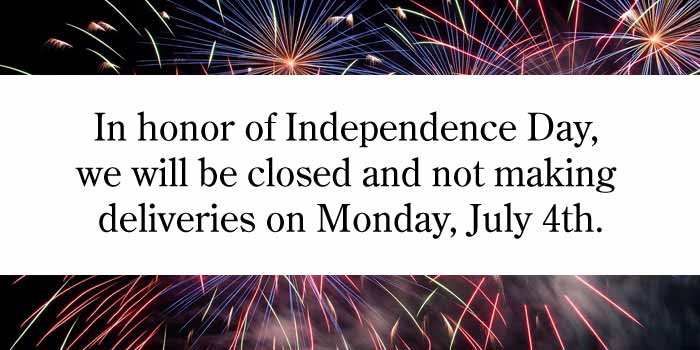 Independence Day closed