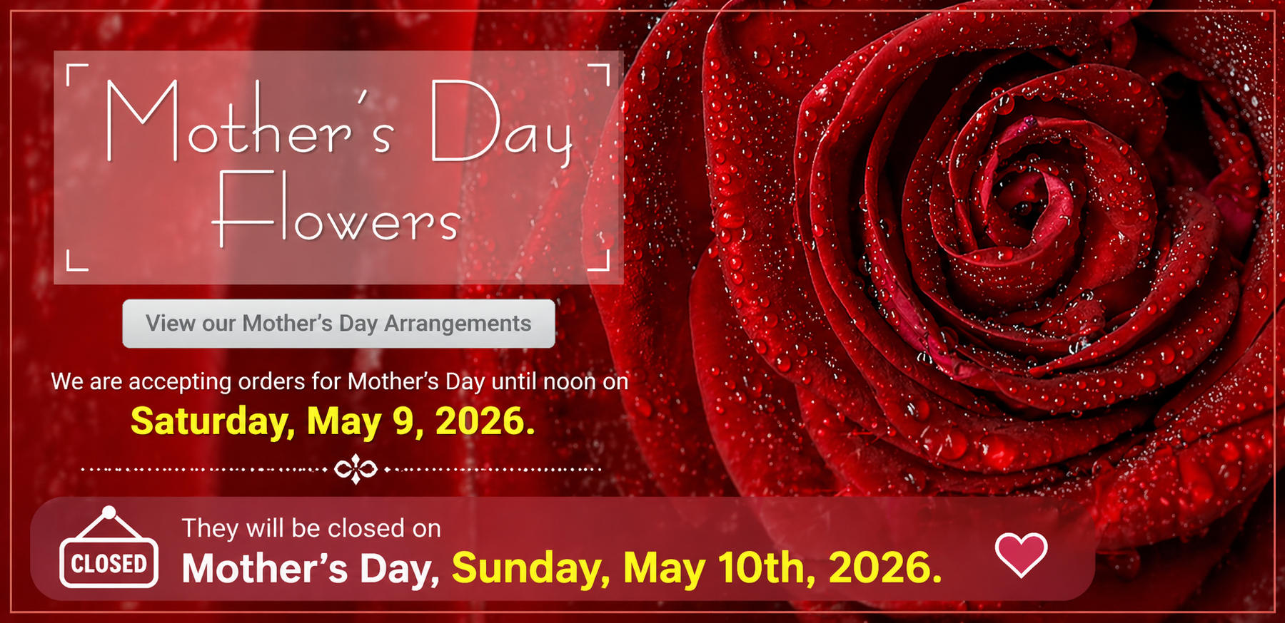 Mother's Day Flowers and Gift Baskets